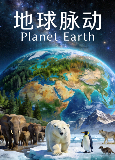 纪录片地球脉动海报