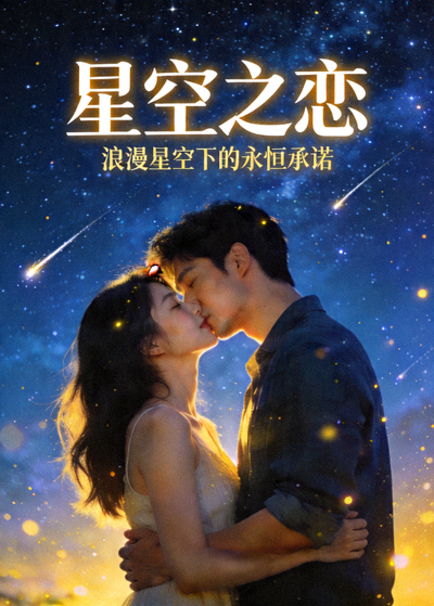 浪漫爱情剧星空之恋海报